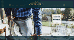 Desktop Screenshot of cheeverscafe.com